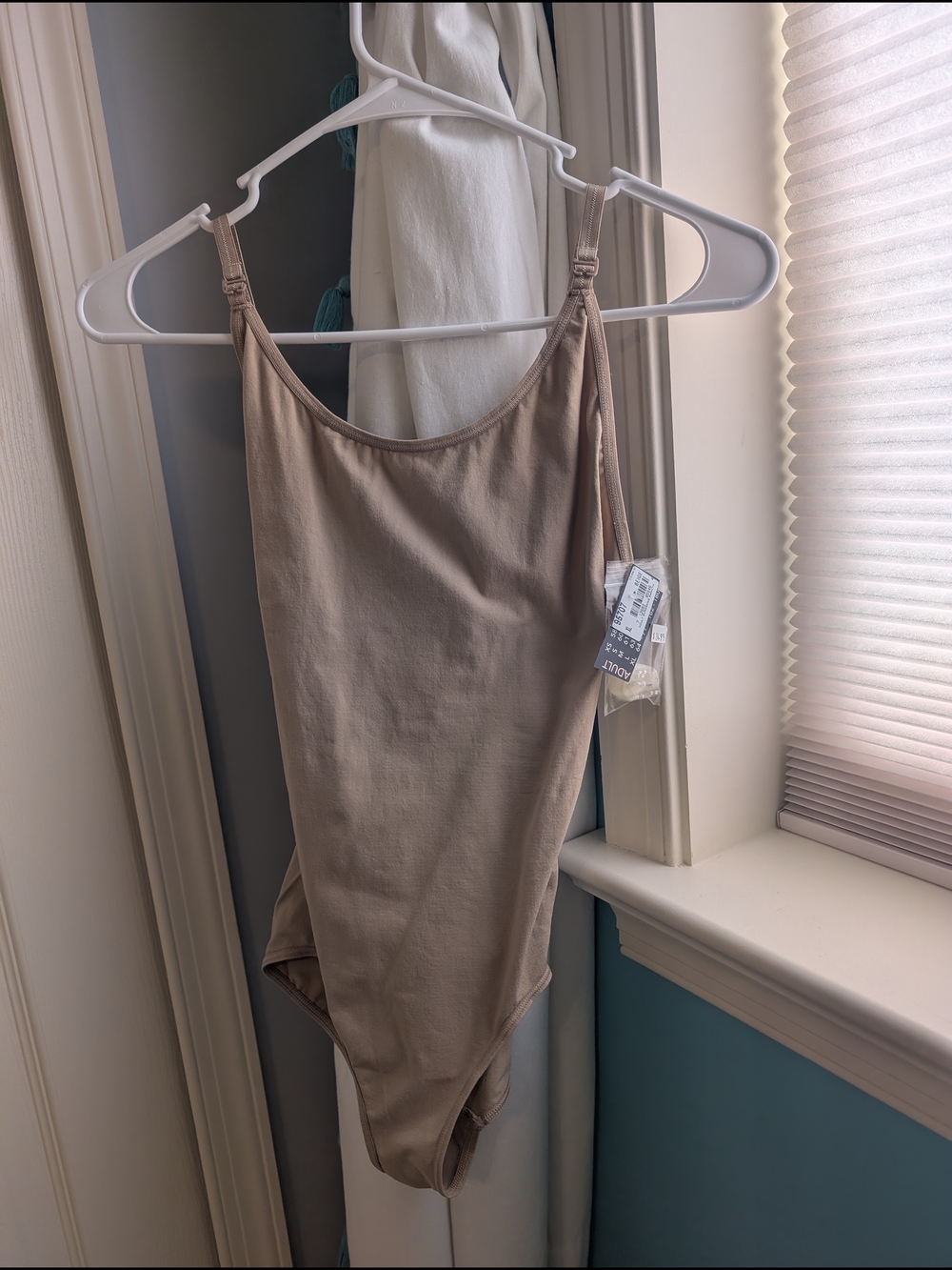 Brand New With Tags - Euroskins XL Women's Leotard Tan Color